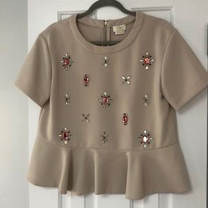 Kate spade jeweled swing top